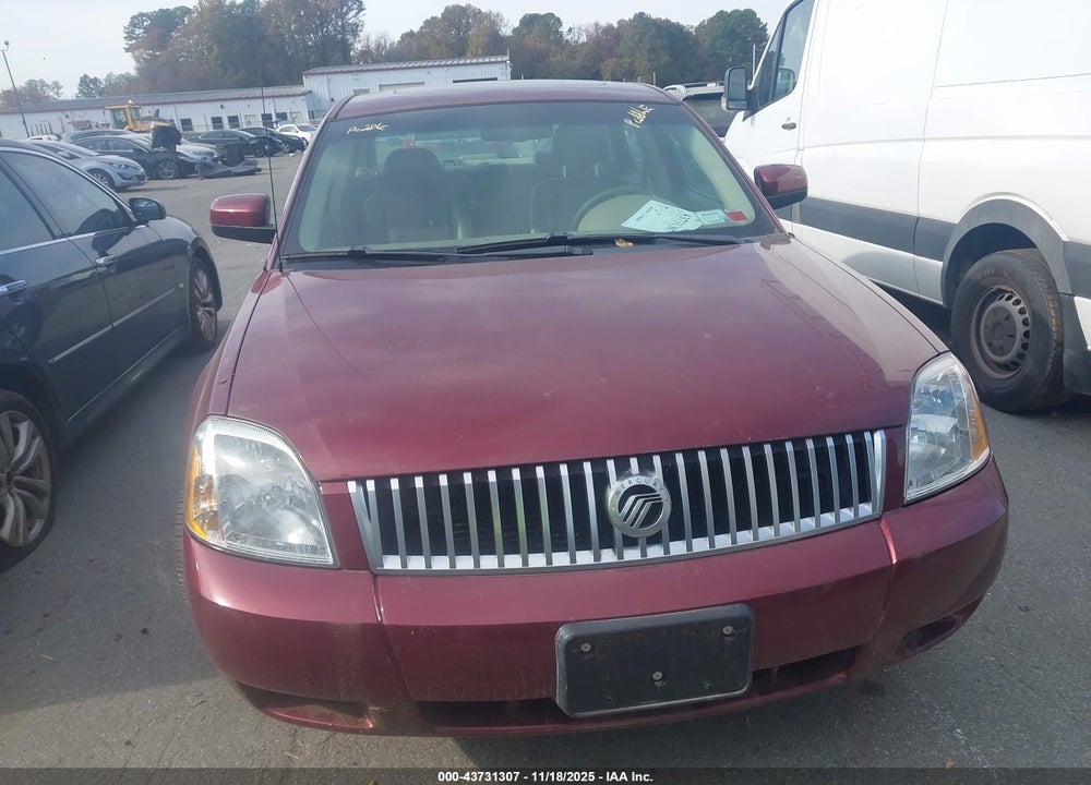 2007 MERCURY MONTEGO VIN: 1MEHM43187G609193
