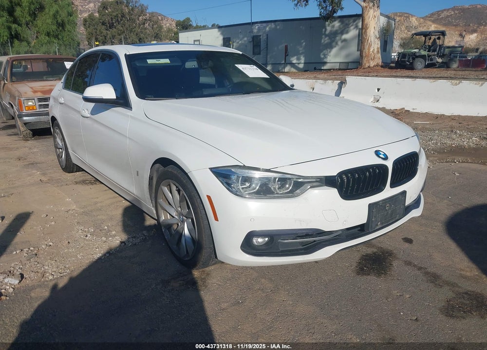 2017 BMW 330E IPERFORMANCE VIN: WBA8E1C51HK480497