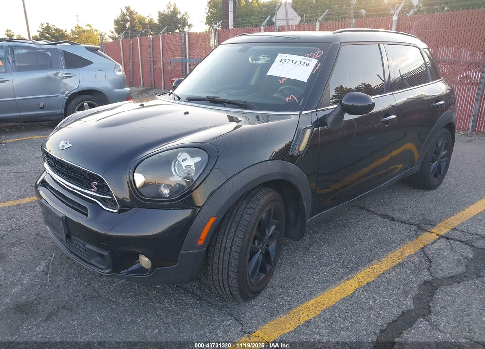2015 MINI COUNTRYMAN COOPER S VIN: WMWZC3C56FWT02659