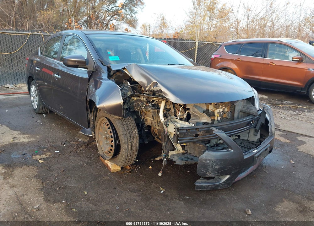 2013 NISSAN SENTRA SV VIN: 3N1AB7AP4DL713501