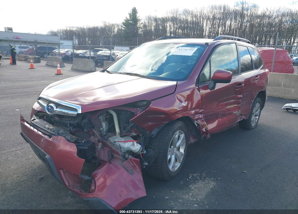 2014 SUBARU FORESTER 2.5I PREMIUM VIN: JF2SJAEC7EH553298
