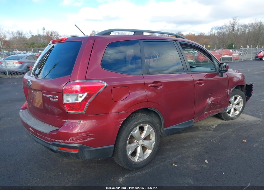 2014 SUBARU FORESTER 2.5I PREMIUM VIN: JF2SJAEC7EH553298