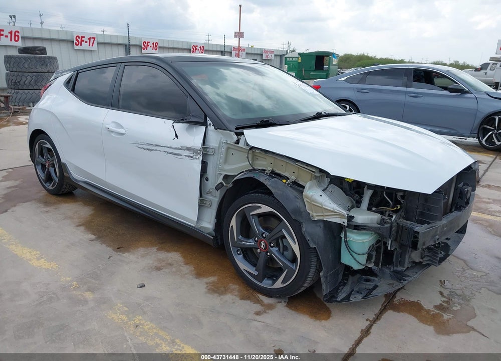 2019 HYUNDAI VELOSTER TURBO ULTIMATE VIN: KMHTH6AB6KU012217