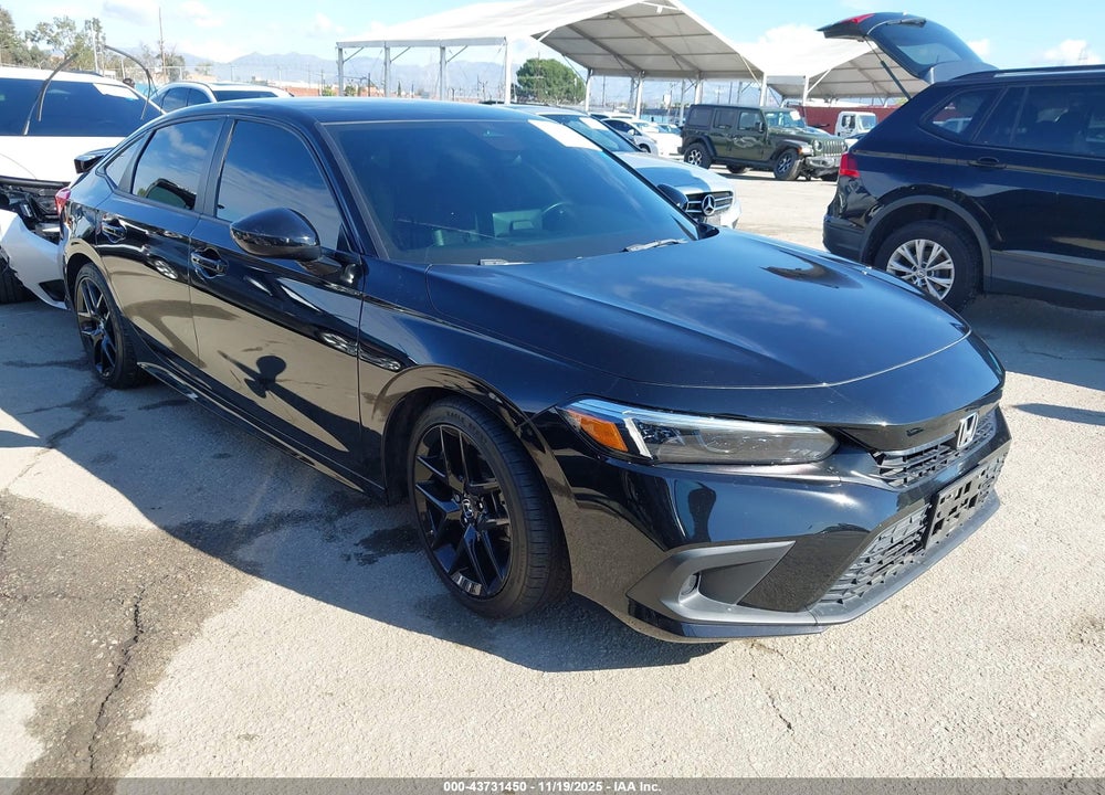 2022 HONDA CIVIC SPORT VIN: 2HGFE2F5XNH596877