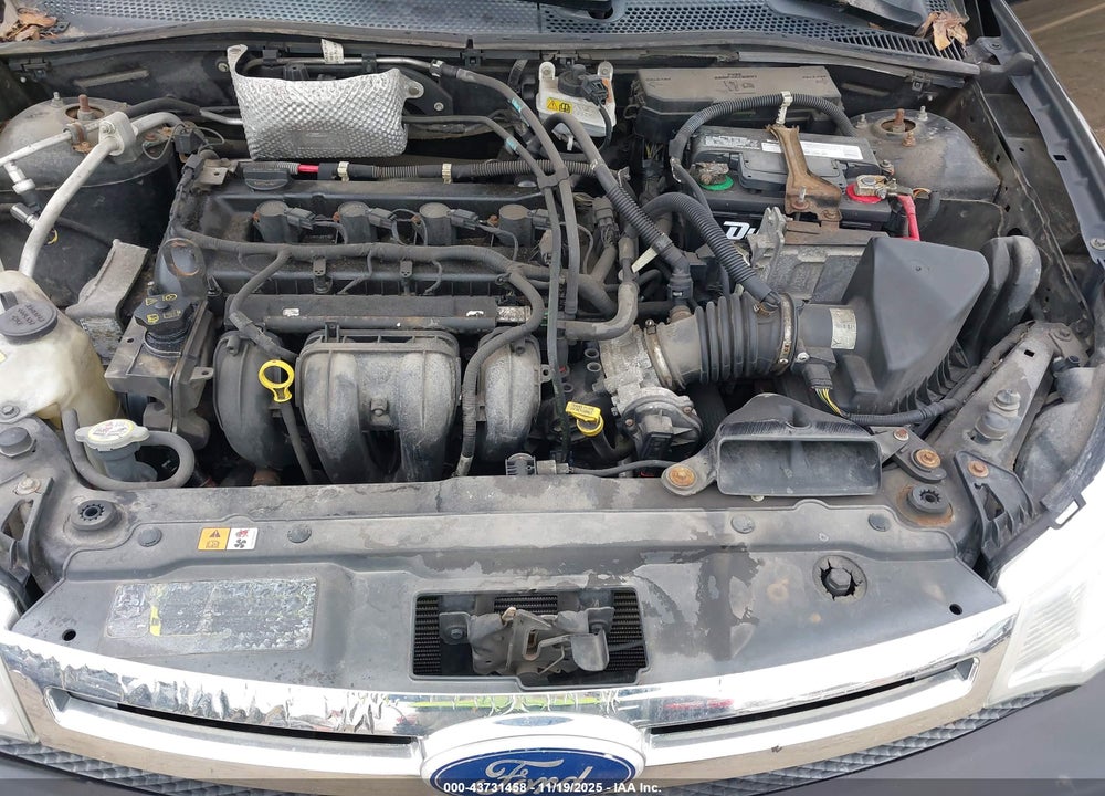2010 FORD FOCUS SE VIN: 1FAHP3FN5AW287620