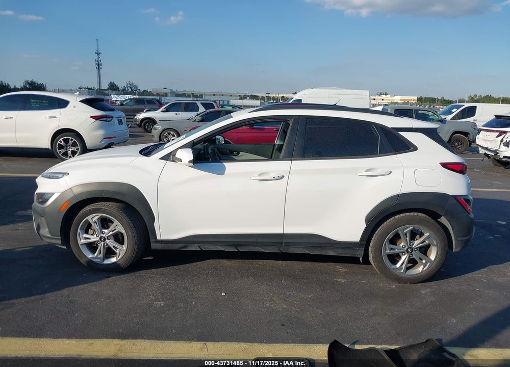 2022 HYUNDAI KONA SEL VIN: KM8K62AB5NU777448