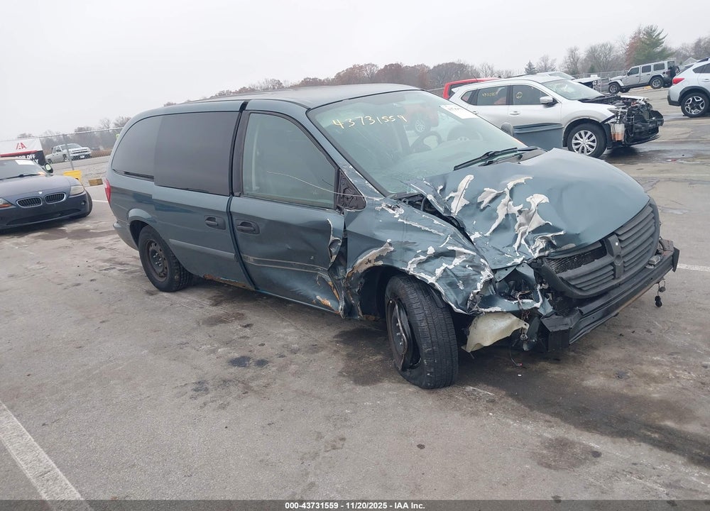 2006 DODGE GRAND CARAVAN SE VIN: 1D4GP24R96B605651