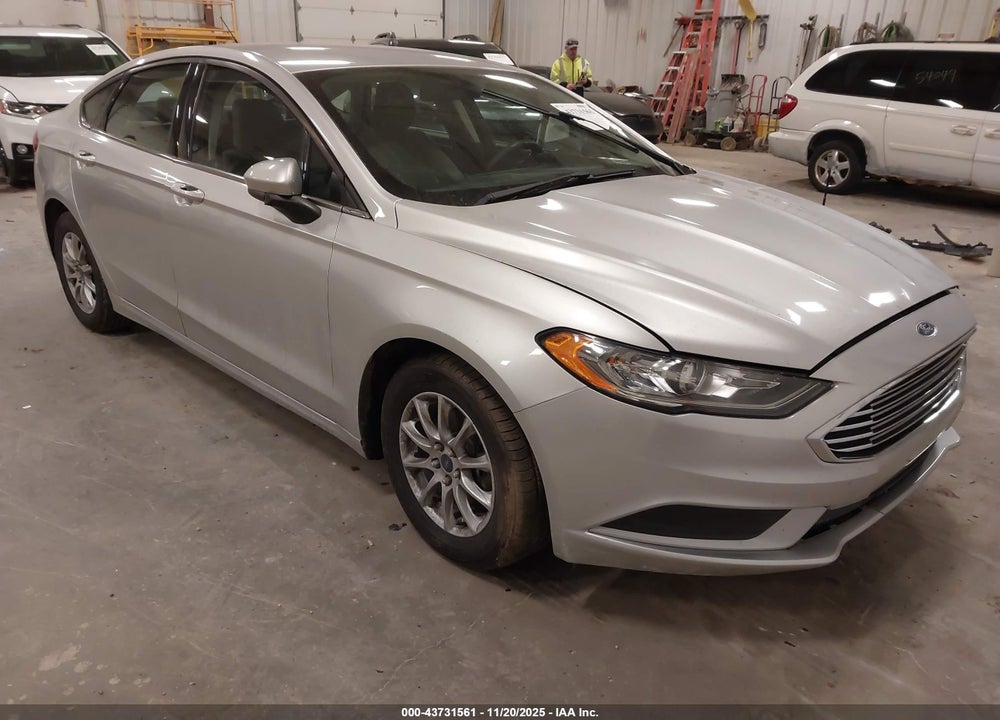 2017 FORD FUSION S VIN: 3FA6P0G73HR202034