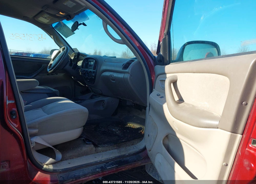 2006 TOYOTA TUNDRA SR5 V8 VIN: 5TBDT44116S554181