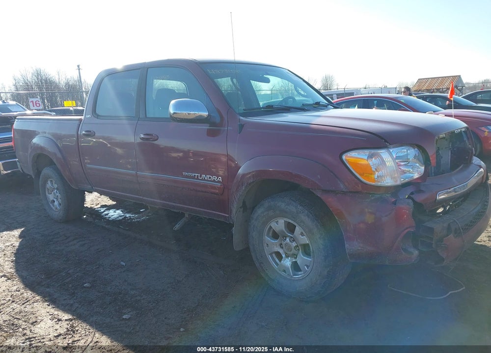 2006 TOYOTA TUNDRA SR5 V8 VIN: 5TBDT44116S554181