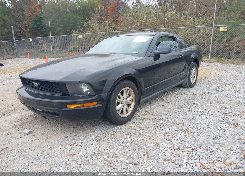 2006 FORD MUSTANG V6 VIN: 1ZVFT80N765158890