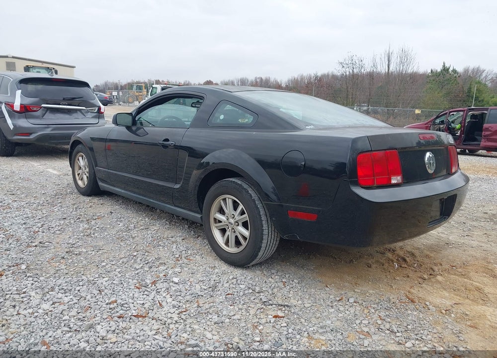 2006 FORD MUSTANG V6 VIN: 1ZVFT80N765158890
