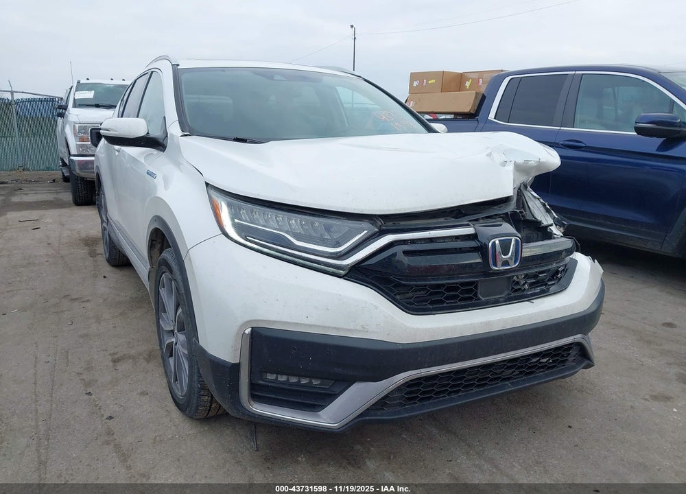 2022 HONDA CR-V HYBRID TOURING VIN: 5J6RT6H91NL016163