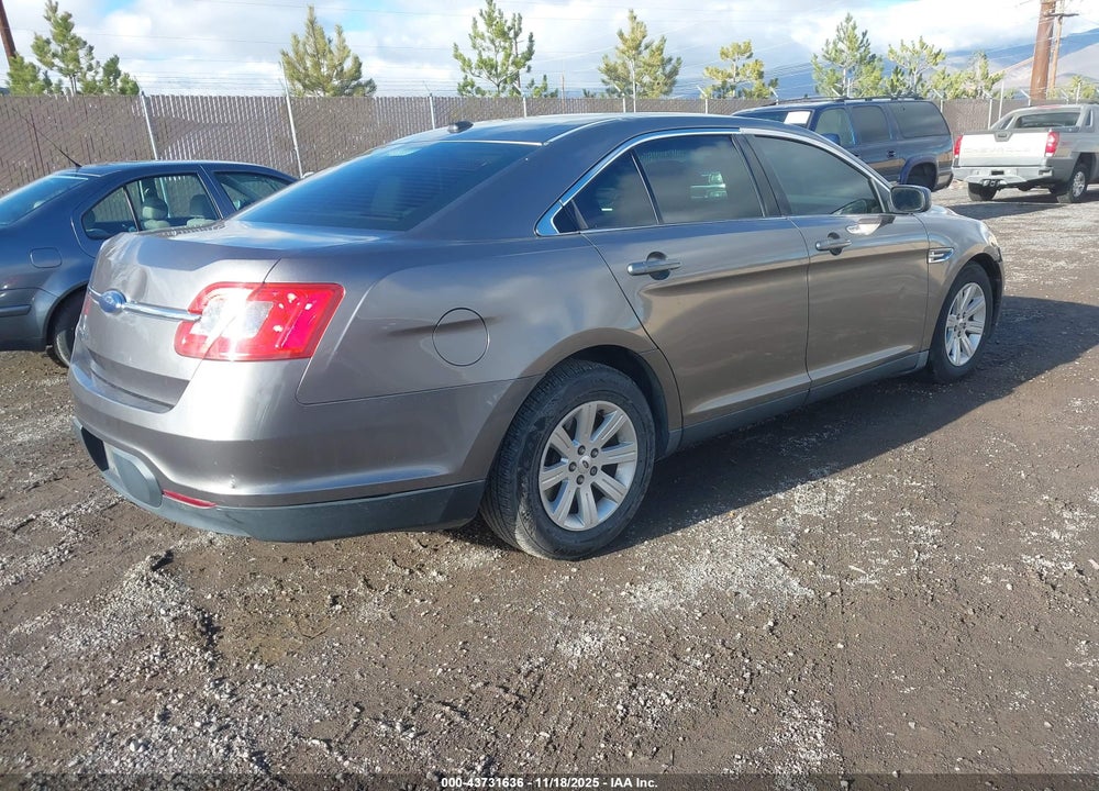 2011 FORD TAURUS SE VIN: 1FAHP2DW8BG187383