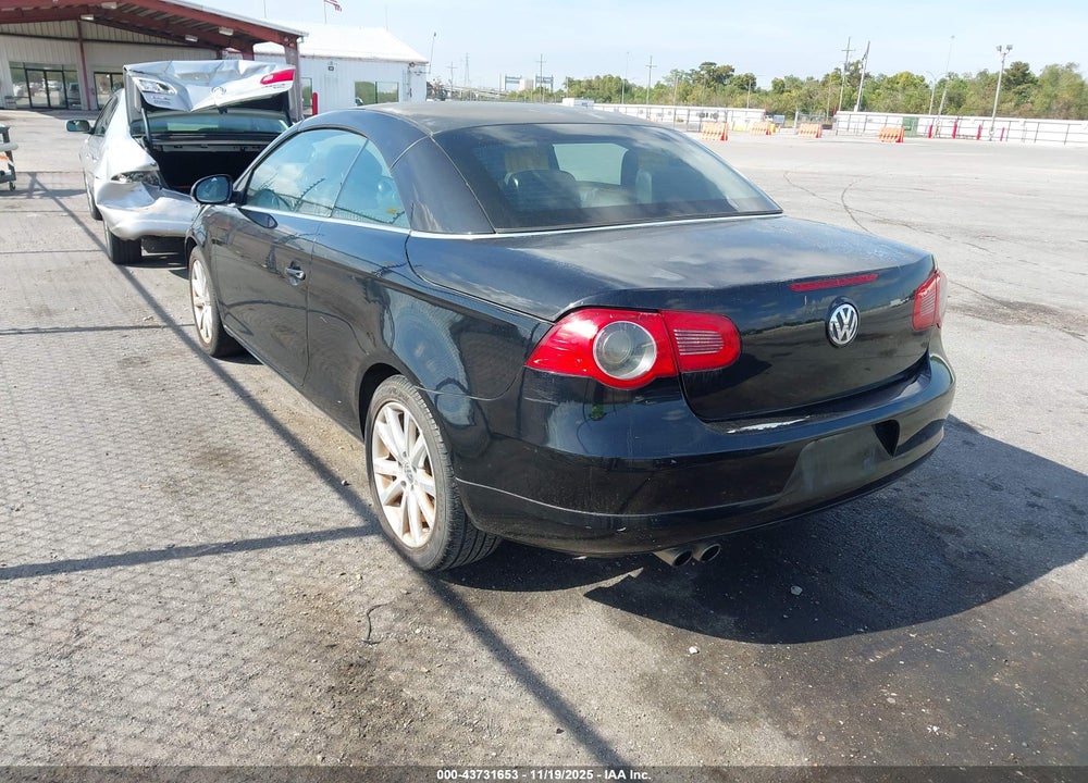 2007 VOLKSWAGEN EOS 2.0T VIN: WVWAA71FX7V029158