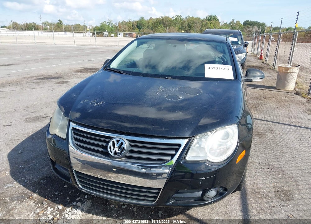 2007 VOLKSWAGEN EOS 2.0T VIN: WVWAA71FX7V029158