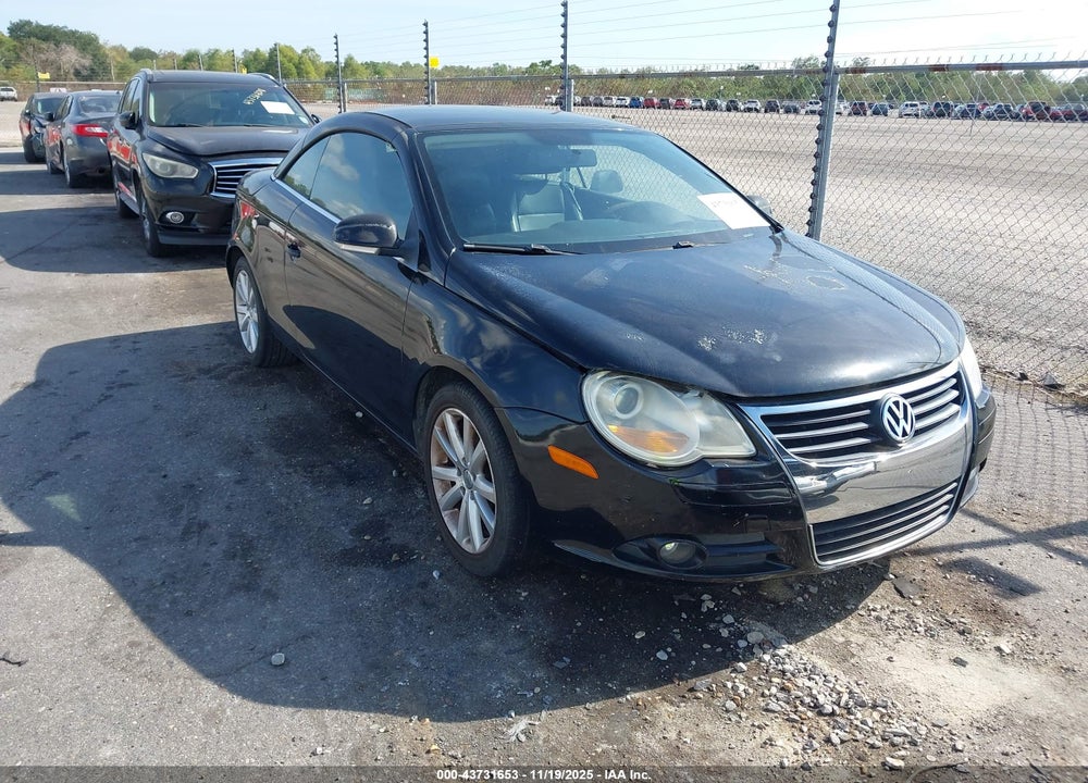 2007 VOLKSWAGEN EOS 2.0T VIN: WVWAA71FX7V029158