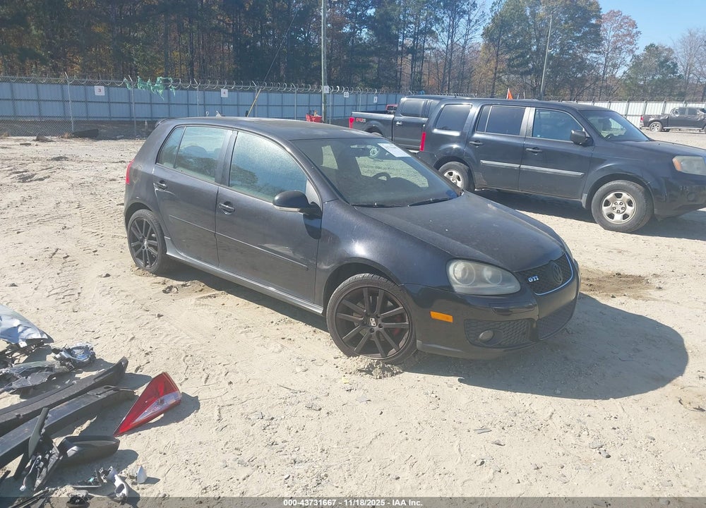2007 VOLKSWAGEN GTI 4-DOOR VIN: WVWHV91K17W129560