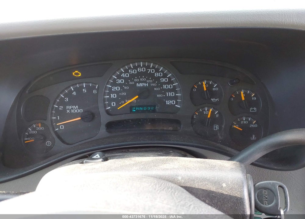 2003 GMC SIERRA 2500HD SLT VIN: 1GTHK23UX3F231934