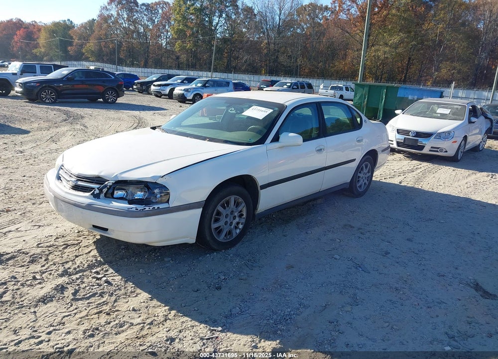 2005 CHEVROLET IMPALA VIN: 2G1WF52EX59226065