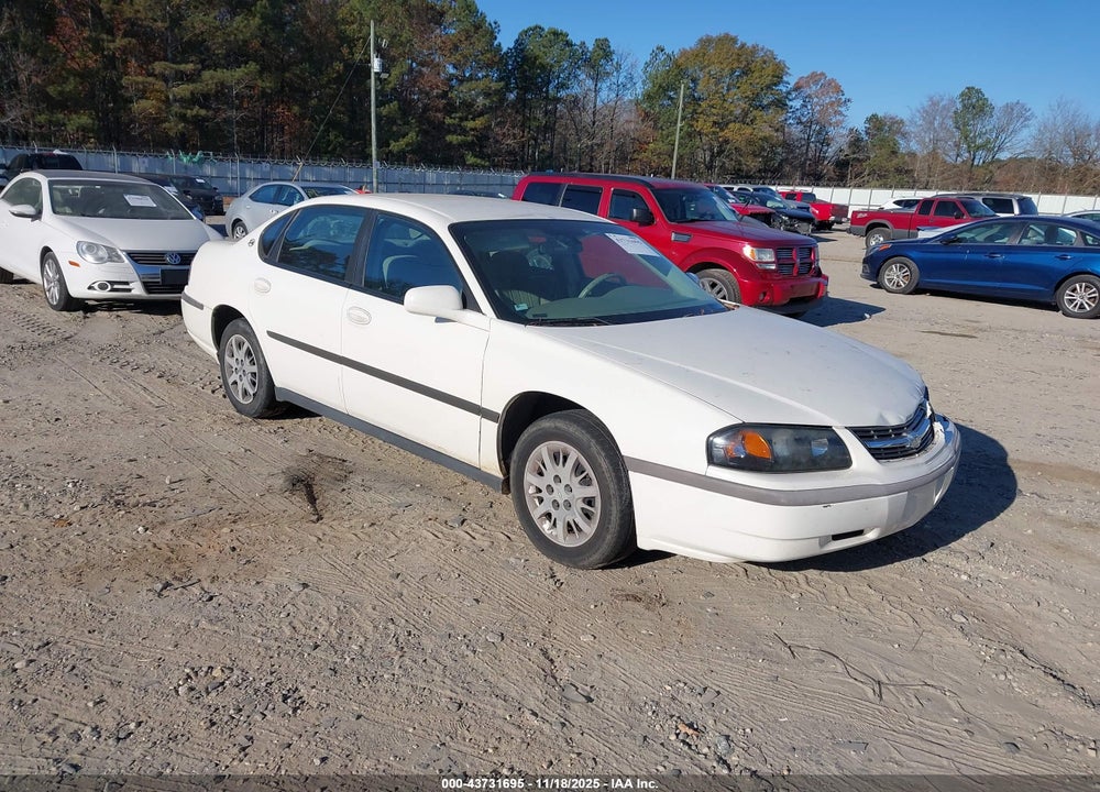 2005 CHEVROLET IMPALA VIN: 2G1WF52EX59226065