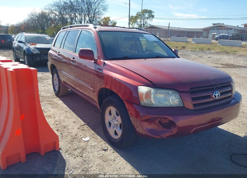 2006 TOYOTA HIGHLANDER VIN: JTEGD21A460141423