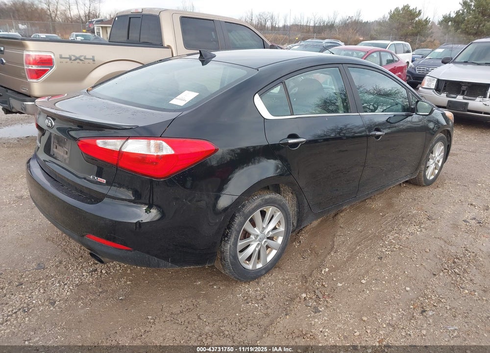 2014 KIA FORTE EX VIN: KNAFX4A87E5120662