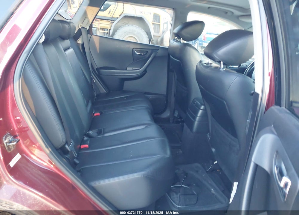 2007 NISSAN MURANO SL VIN: JN8AZ08W17W660644