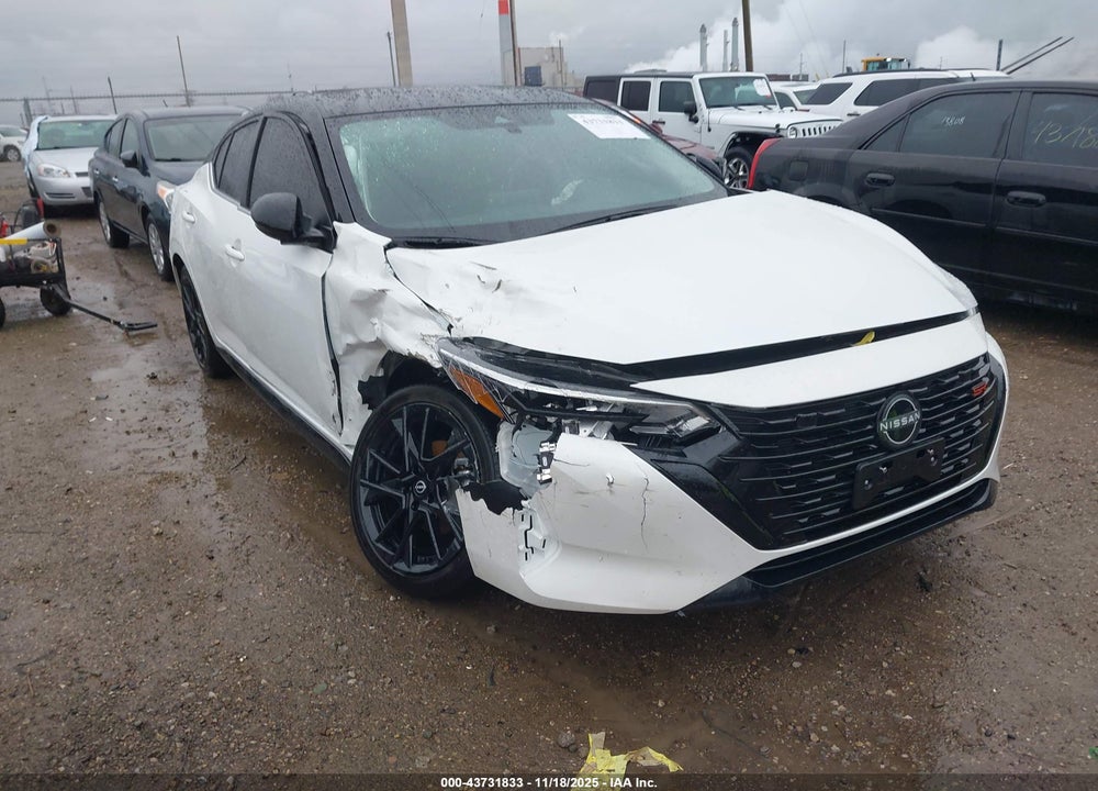 2025 NISSAN SENTRA SR VIN: 3N1AB8DV8SY344898