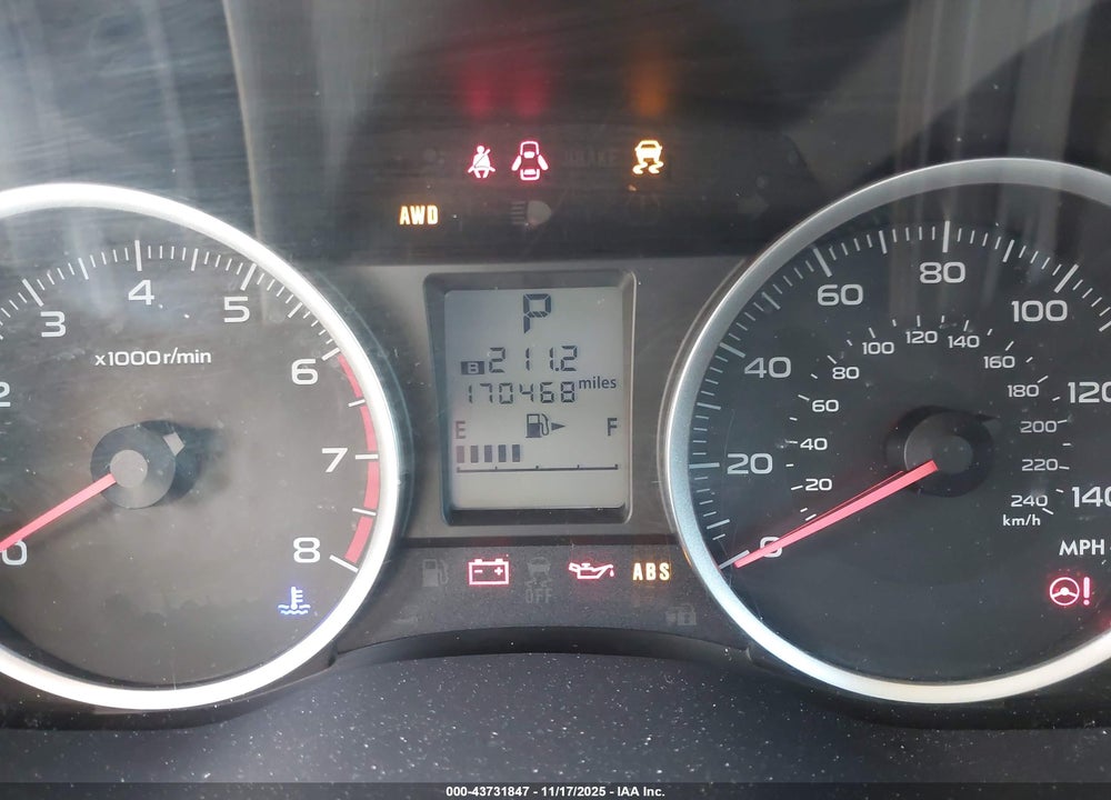2015 SUBARU FORESTER VIN: JF2SJADC1FH500664
