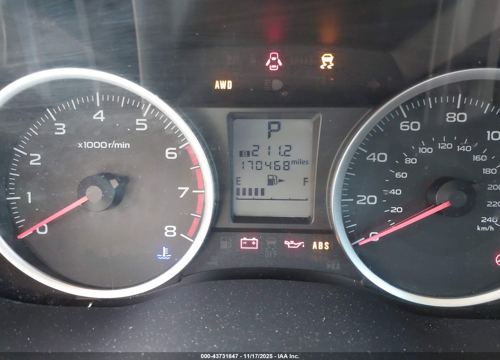 2015 SUBARU FORESTER VIN: JF2SJADC1FH500664