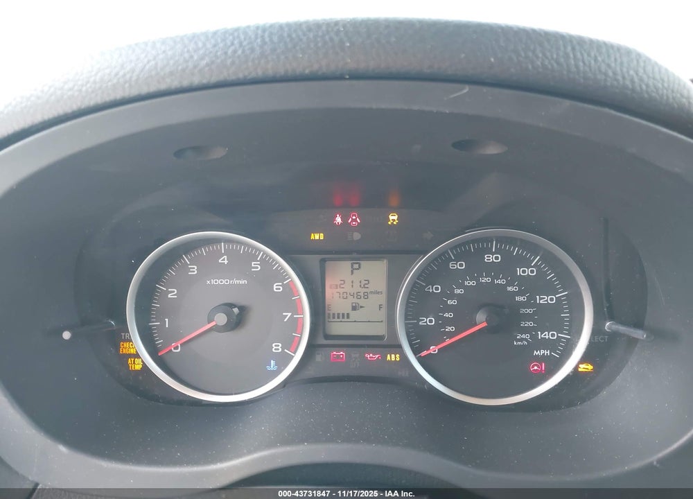 2015 SUBARU FORESTER VIN: JF2SJADC1FH500664