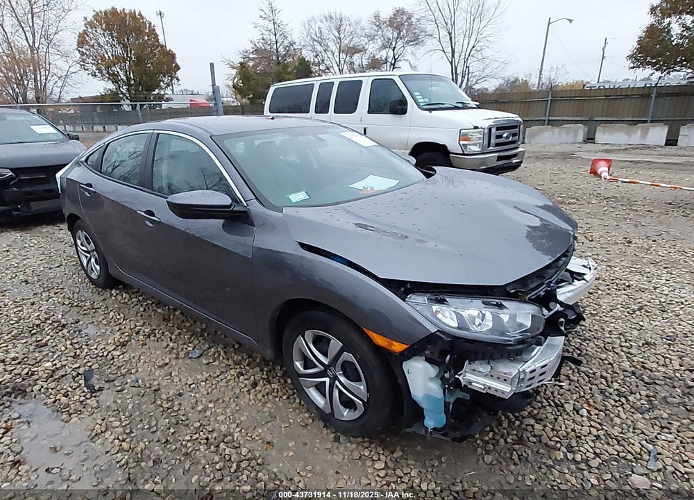2017 HONDA CIVIC LX VIN: 19XFC2F5XHE064663