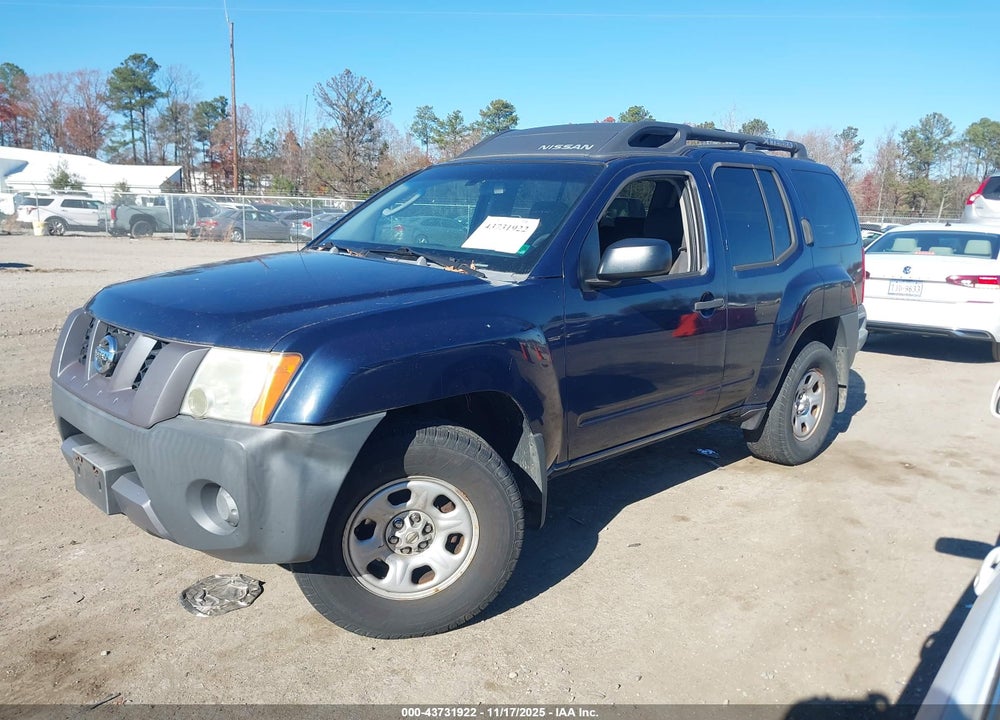 2006 NISSAN XTERRA X VIN: 5N1AN08W56C515674