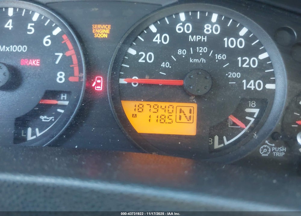 2006 NISSAN XTERRA X VIN: 5N1AN08W56C515674