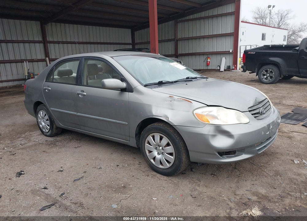 2003 TOYOTA COROLLA LE VIN: JTDBR32E732001048