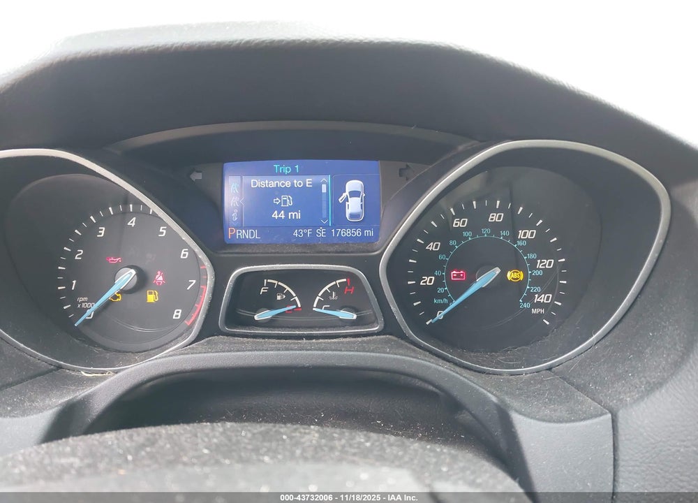 2013 FORD FOCUS SE VIN: 1FADP3F23DL187395