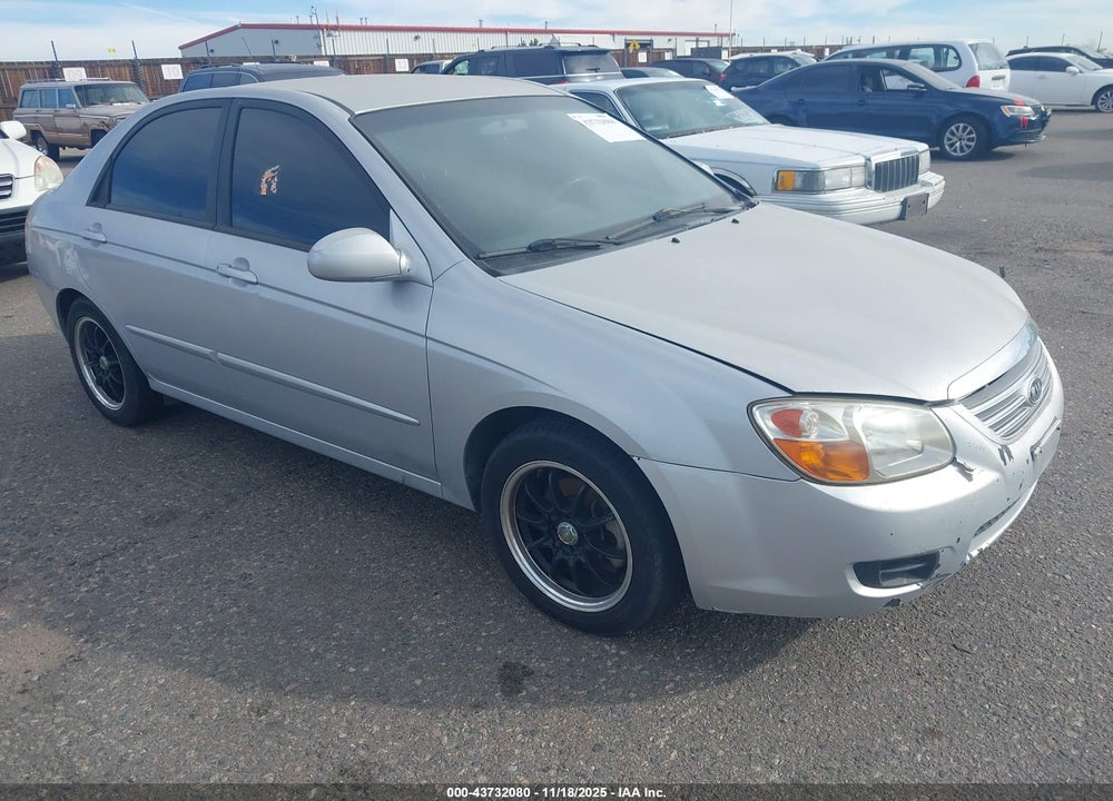 2007 KIA SPECTRA EX VIN: KNAFE121675386599