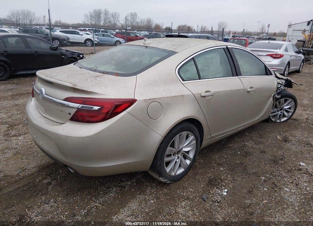 2014 BUICK REGAL TURBO VIN: 2G4GK5EX4E9189966