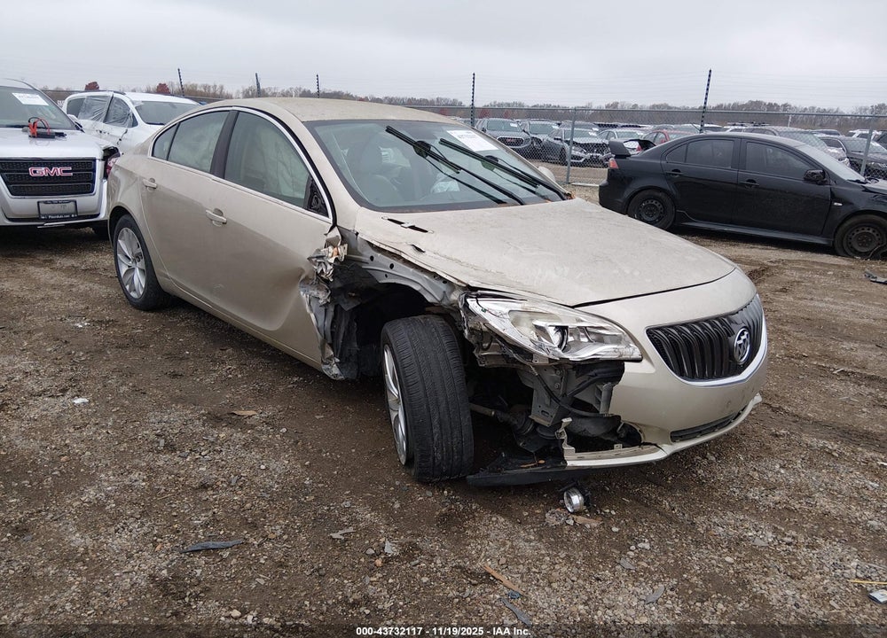2014 BUICK REGAL TURBO VIN: 2G4GK5EX4E9189966