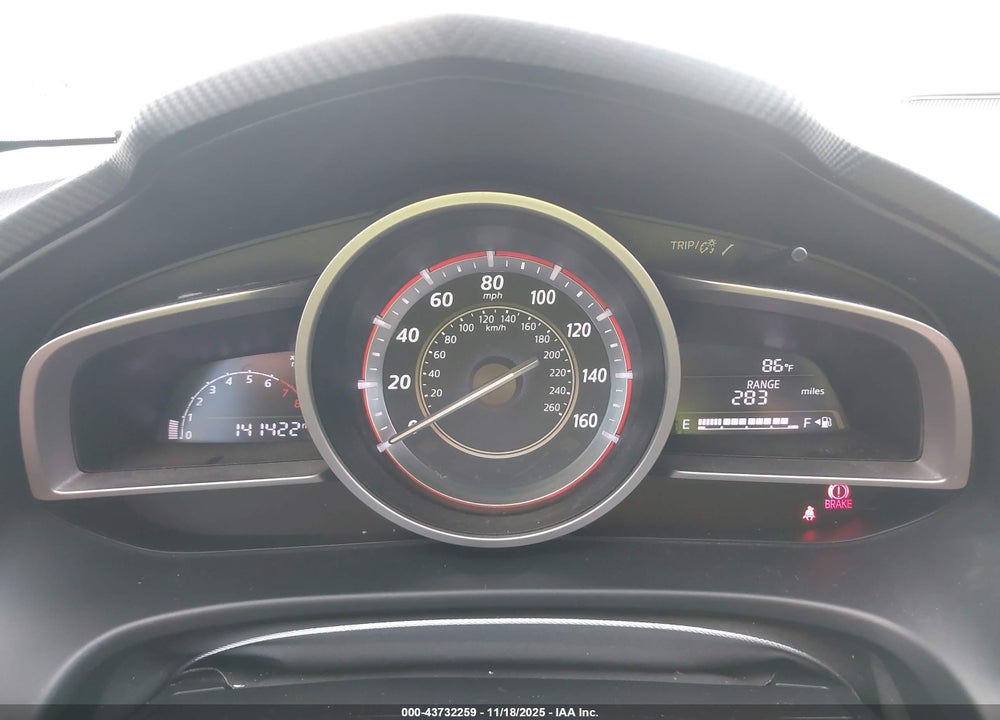 2015 MAZDA 3 I TOURING VIN: JM1BM1L7XF1257391