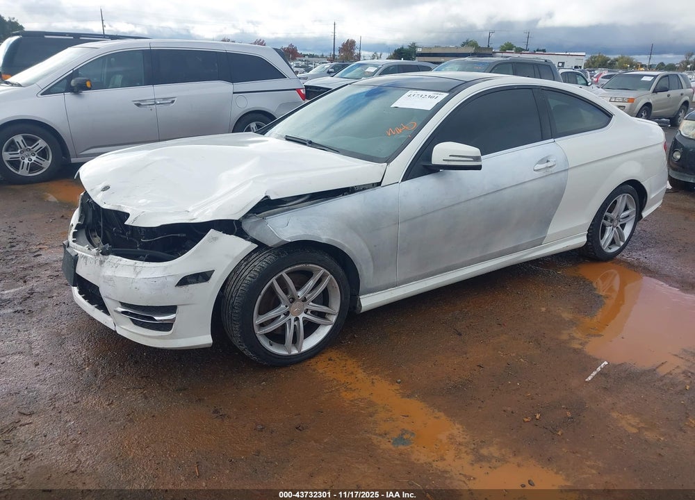2012 MERCEDES-BENZ C 350 SPORT VIN: WDDGJ5HB4CF734985