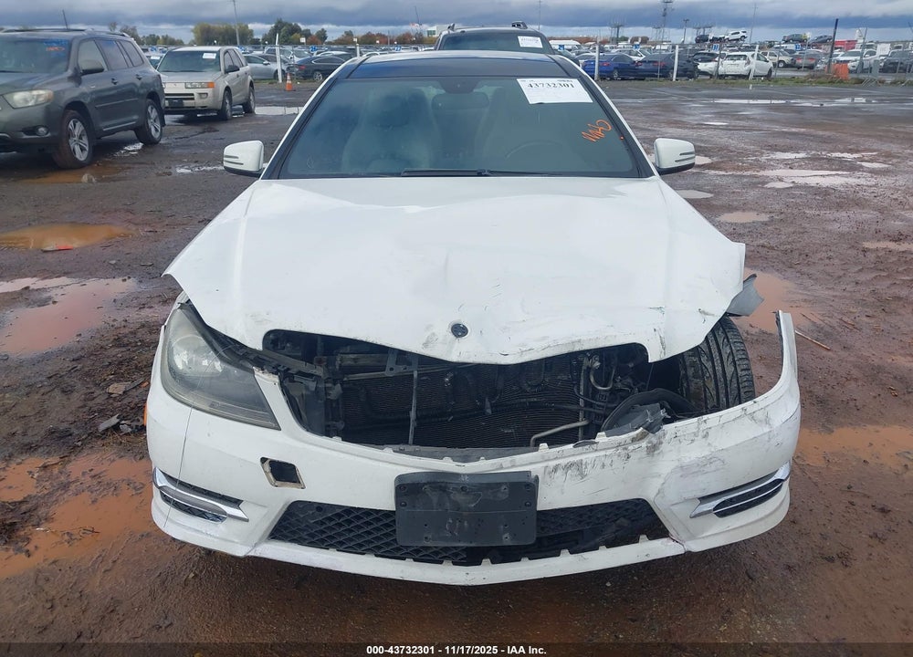 2012 MERCEDES-BENZ C 350 SPORT VIN: WDDGJ5HB4CF734985