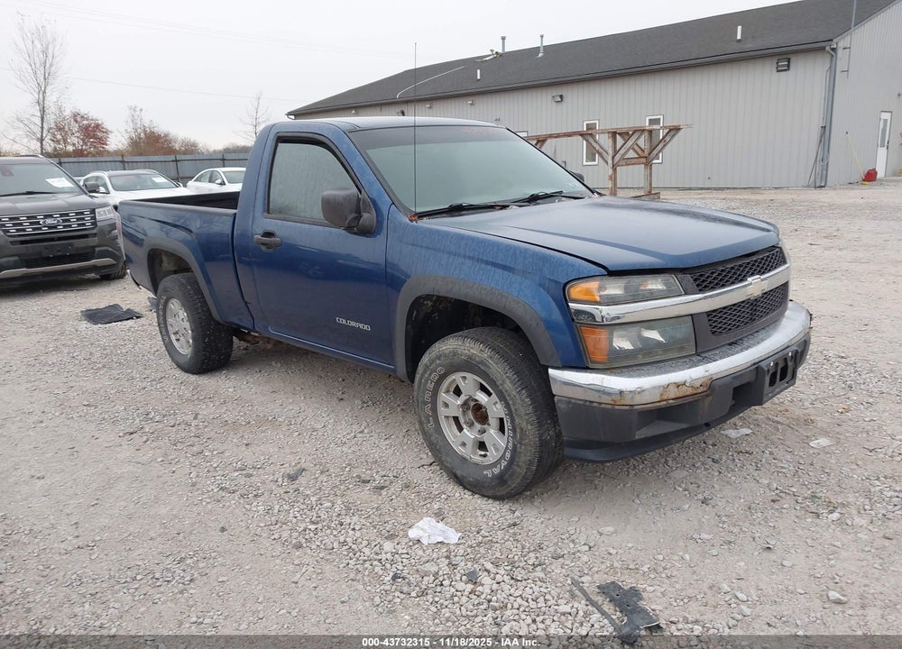 2005 CHEVROLET COLORADO VIN: 1GCDT148558176999