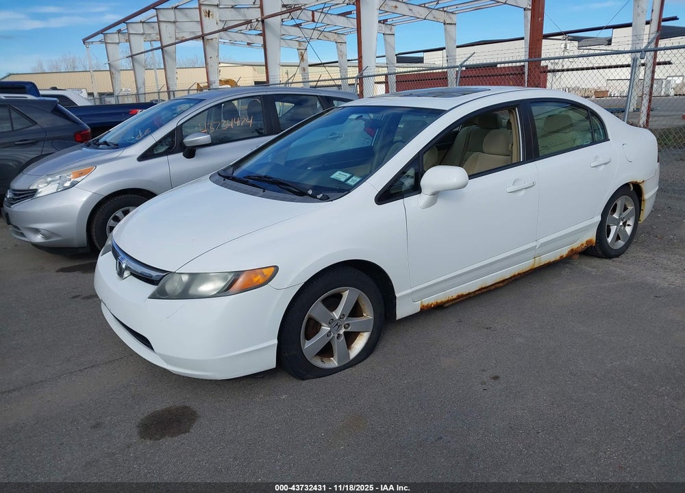 2008 HONDA CIVIC EX VIN: 2HGFA16888H304406