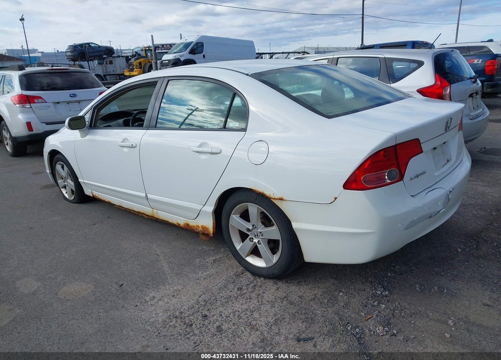 2008 HONDA CIVIC EX VIN: 2HGFA16888H304406