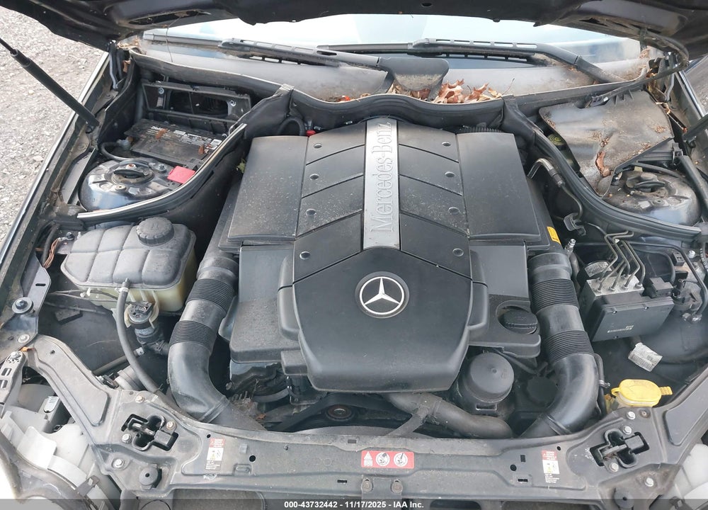 2004 MERCEDES-BENZ CLK 500 VIN: WDBTK75GX4T026338