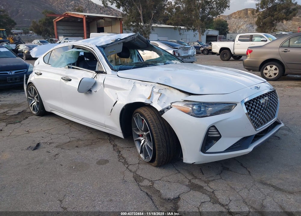 2019 GENESIS G70 3.3T ADVANCED VIN: KMTG54LE6KU025996