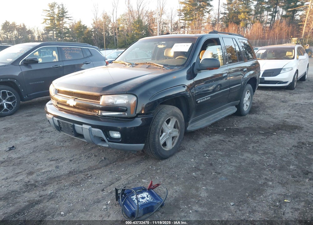 2002 CHEVROLET TRAILBLAZER LTZ VIN: 1GNDT13SX22510561