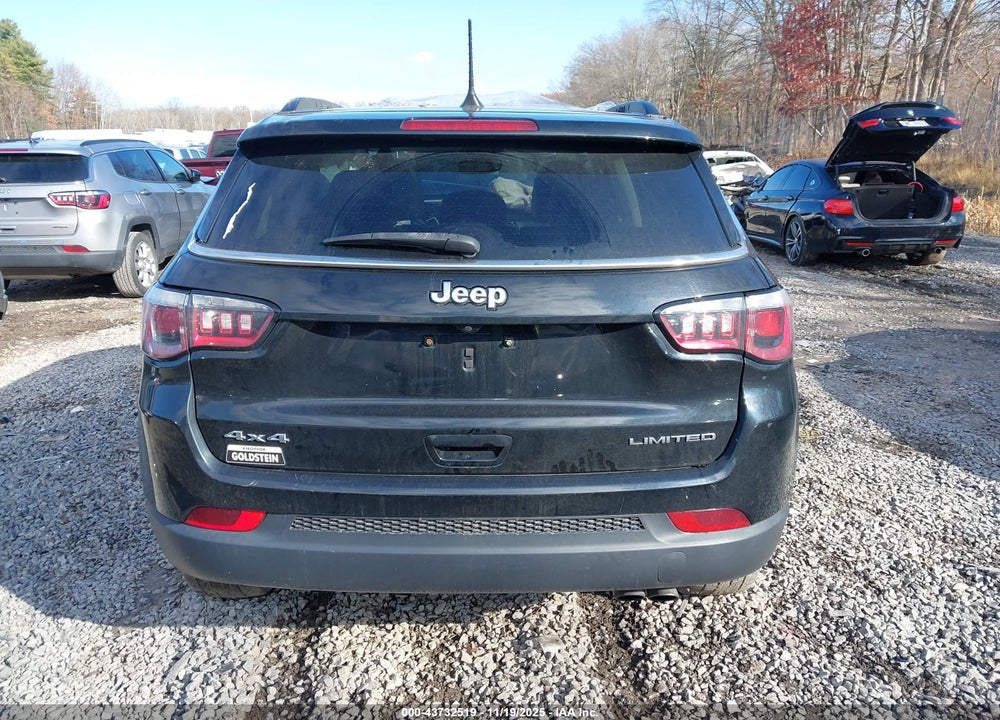2019 JEEP COMPASS LIMITED 4X4 VIN: 3C4NJDCB9KT594519